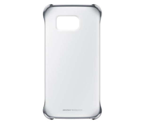 Etui ClearCover do Samsung Galaxy S6 Srebrne - 229383 - zdjęcie 2